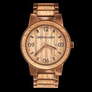 Original Grain Whiskey Barrel Men's Watch